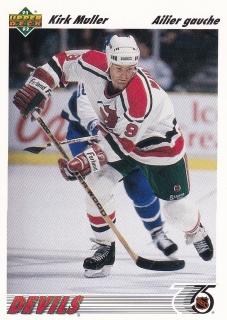 91-92 Upper Deck French - Kirk MULLER č. 149