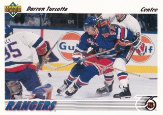 91-92 Upper Deck French - Darren TURCOTTE č. 155
