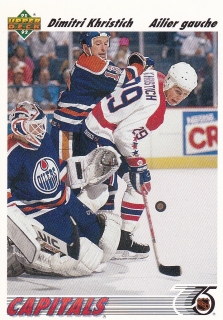 91-92 Upper Deck French - Dimitri KHRISTICH č. 157