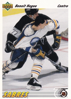 91-92 Upper Deck French - Benoit HOGUE č. 159