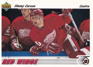 91-92 Upper Deck French - Jimmy CARSON č. 161