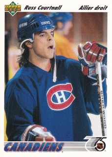 91-92 Upper Deck French - Russ COURTNALL č. 168