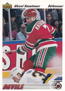 91-92 Upper Deck French - Alexei KASATONOV č. 185