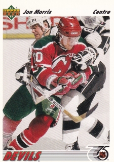 91-92 Upper Deck French - Jon MORRIS č. 216