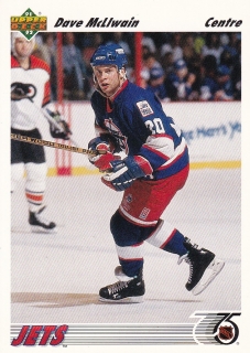 91-92 Upper Deck French - Dave McLLWAIN č. 222