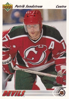 91-92 Upper Deck French - Patrik SUNDSTROM č. 369
