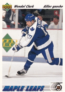 91-92 Upper Deck French - Wendel CLARK č. 386
