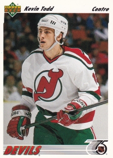 91-92 Upper Deck French - Kevin TODD č. 401