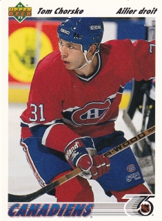 91-92 Upper Deck French - Tom CHORSKE č. 427