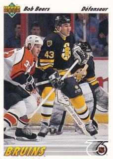 91-92 Upper Deck French - Bob BEERS č. 490