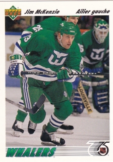 91-92 Upper Deck French - Jim McKENZIE č. 494