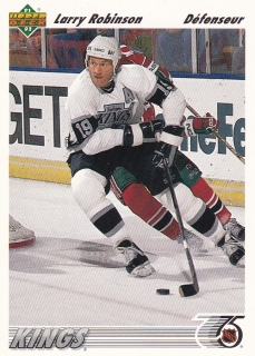 91-92 Upper Deck French - Larry ROBINSON č. 499