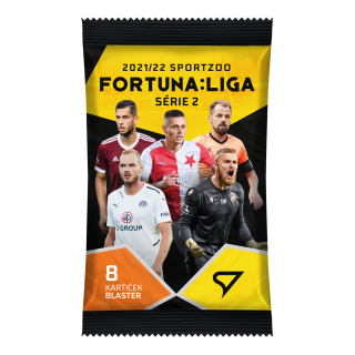 21-22 Fortuna Liga 2.série BLASTER balíček (8 karet)