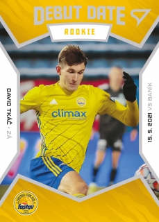 21-22 Fortuna Liga - David TKÁČ č. DR11