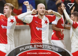 21-22 Fortuna Liga - Michael KRMENČÍK č. PE-16