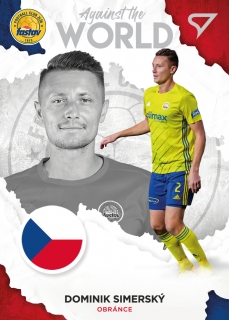 21-22 Fortuna Liga - Dominik SIMERSKÝ č. AW03