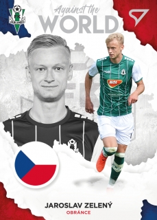 21-22 Fortuna Liga - Jaroslav ZELENÝ č. AW05