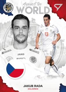 21-22 Fortuna Liga - Jakub RADA č. AW18