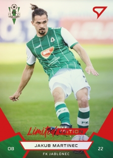 21-22 Fortuna Liga - Jakub MARTINEC č. 272 Red x/49