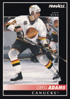 92-93 Pinnacle - Greg ADAMS č. 28