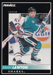 92-93 Pinnacle - Brian LAWTON č. 71