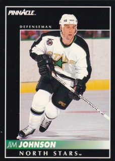 92-93 Pinnacle - Jim JOHNSON č. 137