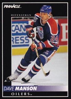 92-93 Pinnacle - Dave MANSON č. 334