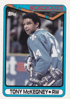 90-91 Topps - Tony McKEGNEY č. 333
