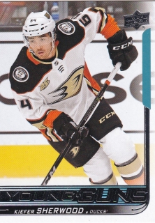 18-19 Upper Deck - Kiefer SHERWOOD č. 220 (RC)