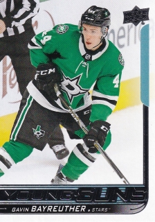 18-19 Upper Deck - Gavin BAYREUTHER č. 467 (RC)