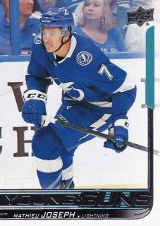18-19 Upper Deck - Mathieu JOSEPH č. 483 (RC)