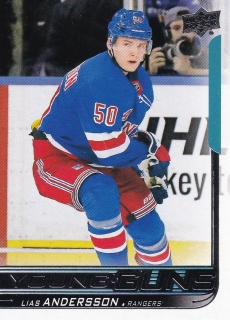 18-19 Upper Deck - Lias ANDERSSON č. 497 (RC)