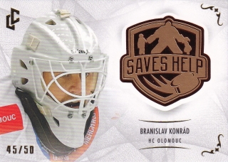 2022 Saves Help Memorabilia - Branislav KONRÁD č. SH-20 45/50