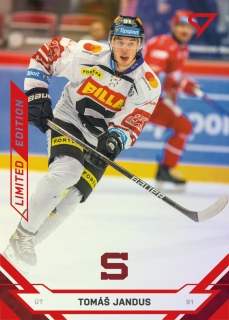 21-22 Tipsport Extraliga - Tomáš JANDUS č. 289 Red x/49