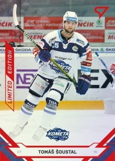 21-22 Tipsport Extraliga - Tomáš ŠOUSTAL č. 318 Red x/49