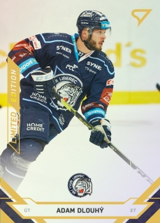 21-22 Tipsport Extraliga - Adam DLOUHÝ č. 281 Gold x/19