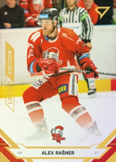 21-22 Tipsport Extraliga - Alex RAŠNER č. 322 Gold x/19