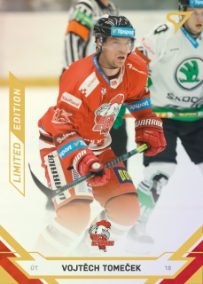 21-22 Tipsport Extraliga - Vojtěch TOMEČEK č. 327 Gold x/19