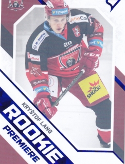 21-22 Tipsport Extraliga - Kryštof LANG č. RP-17 limited x/149