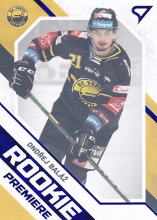 21-22 Tipsport Extraliga - Ondřej BALÁŽ č. RP-30 limited x/149