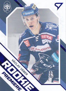 21-22 Tipsport Extraliga - Václav VEBER č. RP-34 limited x/149