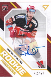 21-22 Tipsport Extraliga - Martin ŠTOHANZL č. RP-19 AUTO 42/49