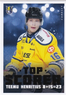 20-21 Cardset - Teemu HENRITIUS no. TS04