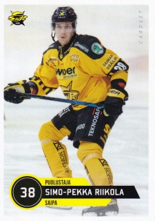21-22 Cardset - Simo-Pekka RIIKOLA no. 304