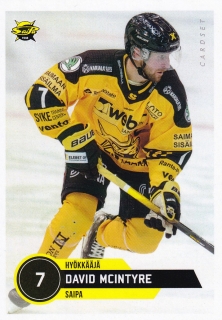21-22 Cardset - David McINTYRE no. 305