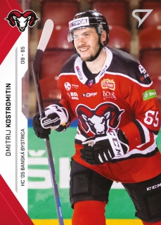 21-22 Tipos Extraliga - Dmitrij KOSTROMITIN č. 300
