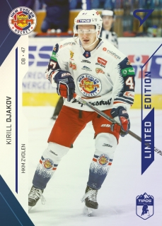 21-22 Tipos Extraliga - Kirill DJAKOV č. 218 BLUE x/65