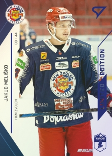 21-22 Tipos Extraliga - Jakub MELIŠKO č. 219 BLUE x/65