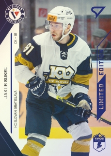 21-22 Tipos Extraliga - Jakub SUKEĽ č. 252 BLUE x/65