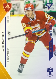 21-22 Tipos Extraliga - Jakub MARTIŠKA č. 272 BLUE x/65